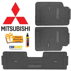 GENERICO - PISO FORRO TAPIZ PROTECTOR PARA VEHICULOS MITSUBISHI