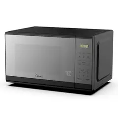 MIDEA - Horno Microondas 20 Litros MMDF07S2MB - Negro Espejado