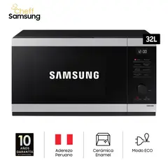 SAMSUNG - Microondas 32 Lts - Acero Inoxidable MS32DG4504ATPE