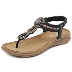 BLWOENS - Zapatillas Sandalias de verano para Mujers - Negro