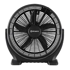 IMACO - Ventilador IVA164 Box Recirculante 16" 55 Watts Negro