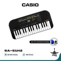 CASIO - SA-51H2 - Teclado con Adaptador