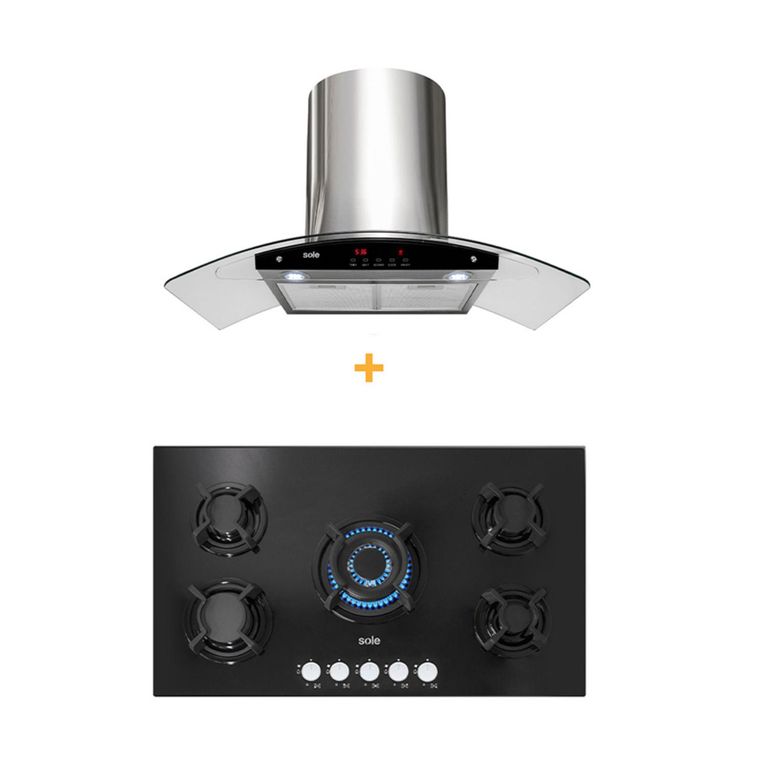 Combo Cocina Empotrable SOLCO033 + Campana Venus