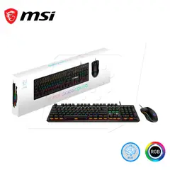 MSI - COMBO FORGE GK300 BLUE US TECLADO MOUSE