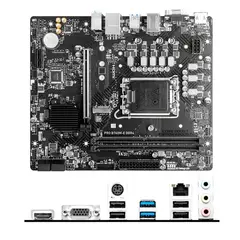 MSI - Motherboard PRO PRO B760M-E DDR4 LGA1700 HDMI VGA mATX