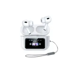 REMAX - AUDIFONOS W30N TWS ANC + PANTALLA BLANCO