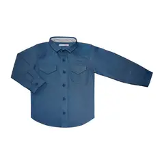 BEBELU - Camisa Chambray Felix Manga Larga Para Niño Bebelú