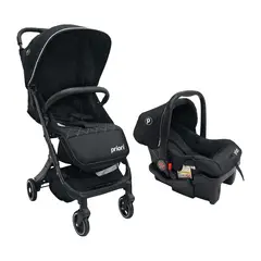 PRIORI - Coche Compacto Tipo Maleta Para Bebé Salo TS Negro