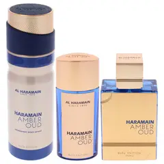 AL HARAMAIN - Amber Oud - Bleu Edition 3Pc Gift Set
