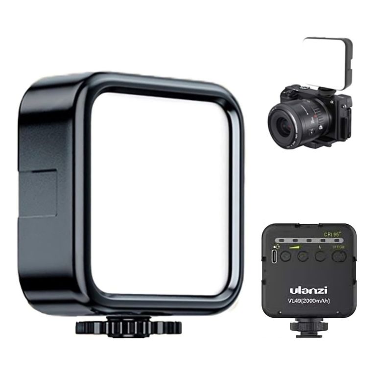 Luz LED Recargable portátil para fotografía - WL62