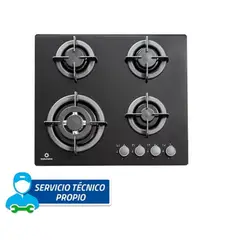 INDURAMA - ENCIMERA EMPOTRABLE A GAS GLP 4 HORNILLAS EGASI-604VDNEG