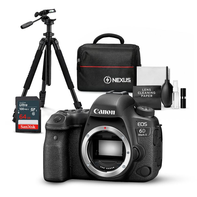 Cámara EOS 6D Mark II Cuerpo Solo + Kit Ultimate de accesorios
