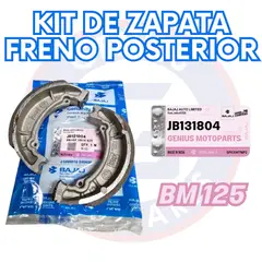BAJAJ - ZAPATA DE FRENO BM 125