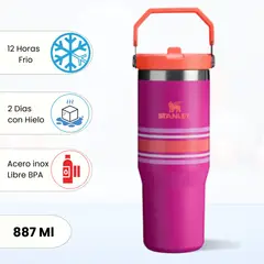 STANLEY - Flip Straw Tumbler Fuchsia Mesh 887ml