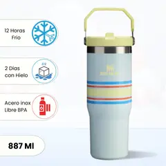 STANLEY - Flip Straw Tumbler Mist Stripe Mesh 887ml