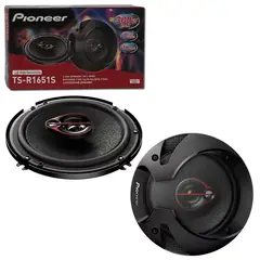 PIONNER - Parlantes Pioneer 3vias 300w 6-5pulg ts-R1651s-2