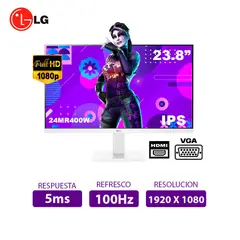 LG - MONITOR 24MR400-W 238 IPS FHD 100Hz 5ms FreeSync