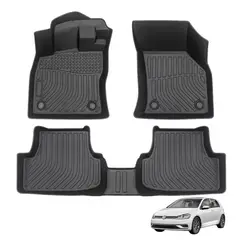 GENERICO - PROTECTOR PISO 5D TPE VOLKSWAGEN GOLF 2015-2021