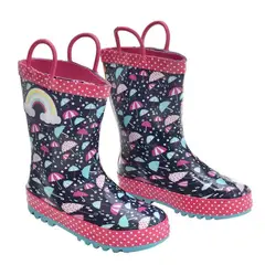 GENERICO - BOTAS DE LLUVIA LODO DE AGUA ARCOIRIS AZ