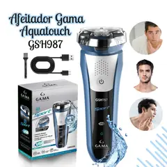 GAMA - Afeitador Inalambrica Aquatouch GSH987