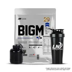 UNIVERSE NUTRITION - BIGM 5 Kg Chocolate + Shaker + Portaproteina