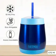THERMOS - Taza Termica Frape 470 ml Azul