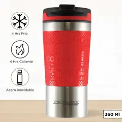 THERMOS - Taza Termica Mug Barista 360 Ml Rojo