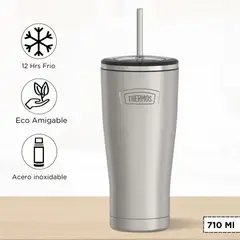 THERMOS - Taza Termica con Sorbete Icon 710 Ml Gris