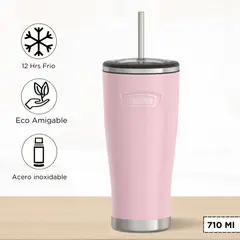 THERMOS - Taza Termica con Sorbete Icon 710 Ml Rosado