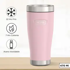 THERMOS - Taza Termica Mug Icon 470 ml Rosado