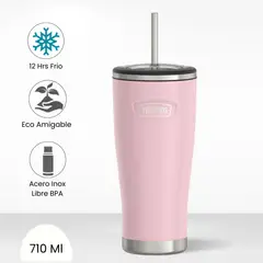 THERMOS - Taza Termica con Sorbete Icon 710 Ml Rosado