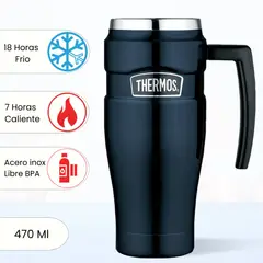 THERMOS - Taza Termica King 470 Ml Azul