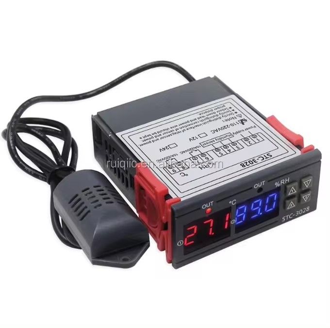 Termostato Higrostato Controlador de Temperatura y humedad STC-3028