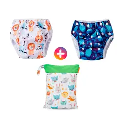 GENERICO - Pañal Natación Piscina Pack x 2 Unidades + Bolsa Impermeable