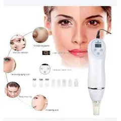 GENERICO - Microdermoabrasión Facial Peeling Limpieza de Poros con 6 puntas