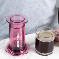 Aeropress - Cafetera Rosa