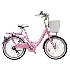 BOX BIKE - Bicicleta Box Vintage Aro 20 - Rosado