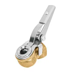 TRUPER - Cabeza infladora llantas c/clip, hembra, 1.4