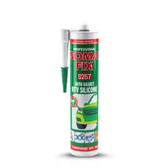 SOMAFIX - SILICONA RTV ROJO S257