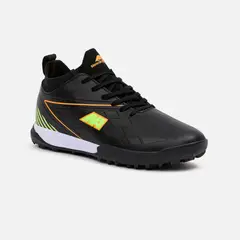 NEW ATHLETIC - Zapatillas Football Frex110 Negro Con Naranja Juvenil