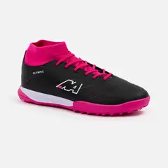 NEW ATHLETIC - Zapatillas Football Olympic118 Negro Con Fucsia Hombre