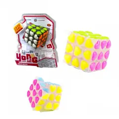 GENERICO - Cubo de Rubik 3x3 con Corazones