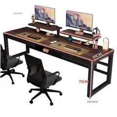 DMUEBLES - DM ESCRITORIO EJECUTIVO GERENCIA TECNIC DOBLE - NOGAL NEGRO