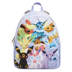 POKEMON - Mochila Loungefly Eeveelutions Morado