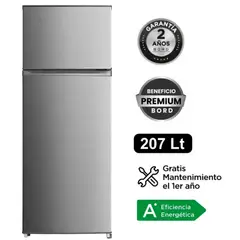BORD - Refrigeradora 207LT Frost RE207FS-M Silver