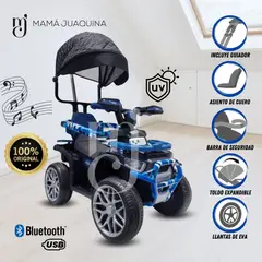 BABY - Correpasillo a Batería «TERRA FORCE» con Bluetooth Blue