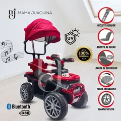 BABY - Correpasillo a Batería «TERRA FORCE» con Bluetooth Red