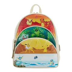 POKEMON - MOCHILA LOUNGEFLY INICIALES