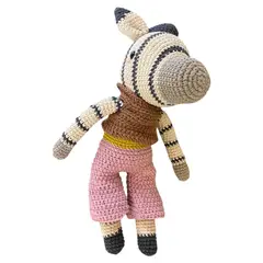 GENERICO - Peluche de Apego, Amigurumi Cebra