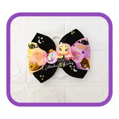 GENERICO - Maxilazo Brujita Gancho Cabello Niña - Moñitos Lindsey